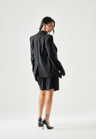 MAX MARA Bermuda MSTADORNO in tela nero da donna <BR/> 2626146021600 010 MAX MARA 