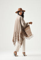 MAX MARA STUDIO Mantella Mst Pirania CASHA beige donna 2626546021600 001 MAX MARA 