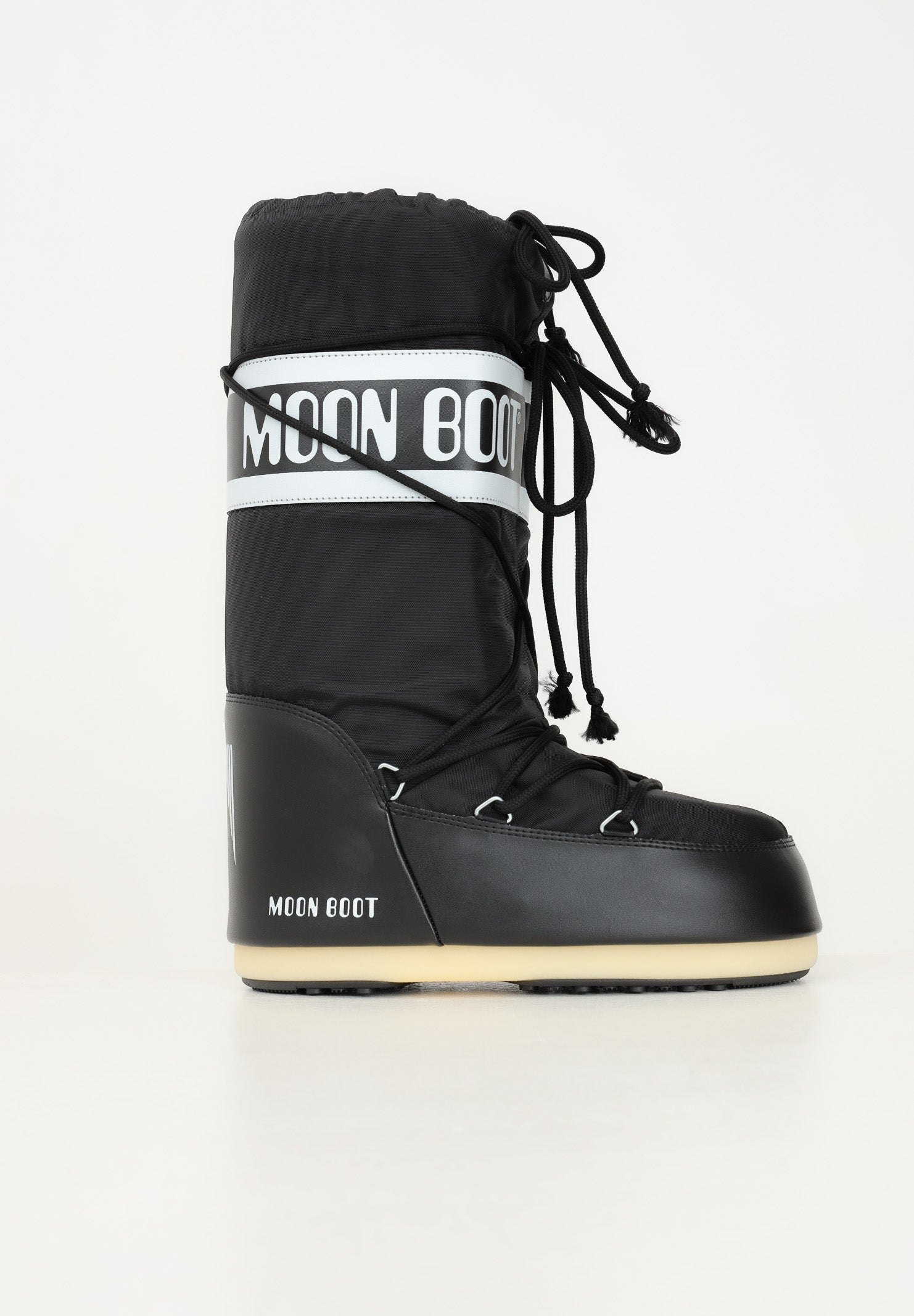 MOON BOOT Stivali da neve ICON nero per uomo e donna 80D1400440 N001 MOON BOOT 