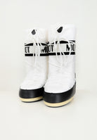 Stivali da neve ICON bianco e nero per uomo e donna 80D1400440 NA02 MOON BOOT 
