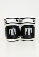 MOON BOOT Stivale da neve ICON LOW bianco e nero per uomo e donna 80D1409340 A001 MOON BOOT 