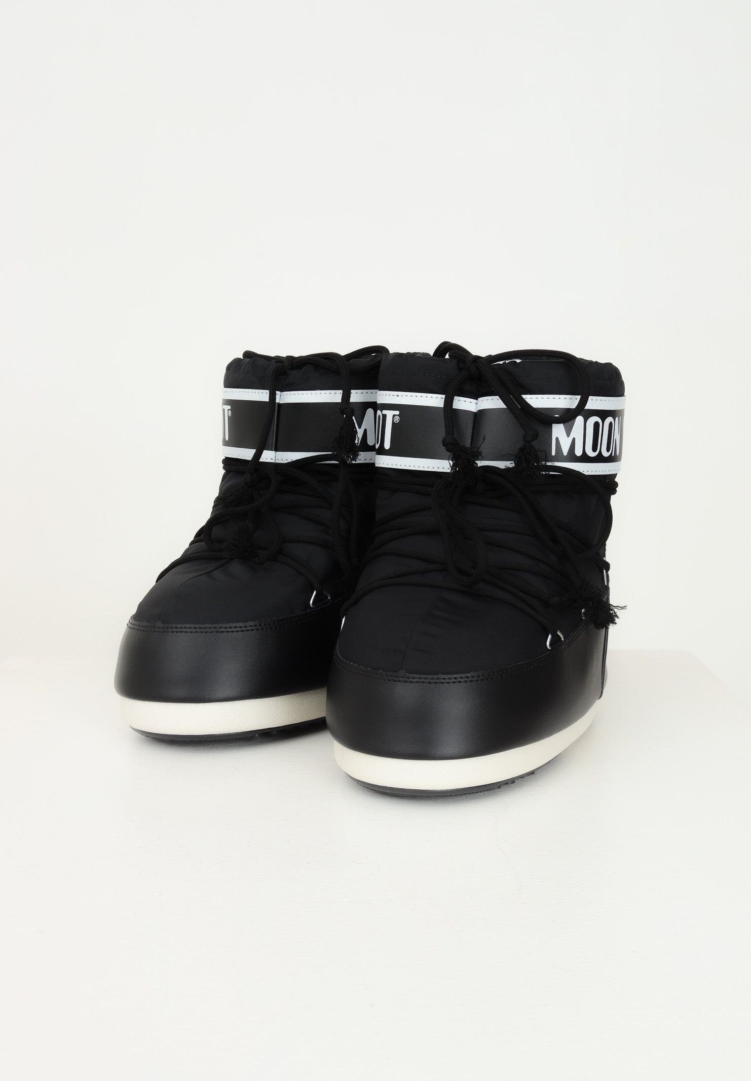 MOON BOOT Stivali da neve ICON LOW nero per uomo e donna 80D1409340 N001 MOON BOOT 