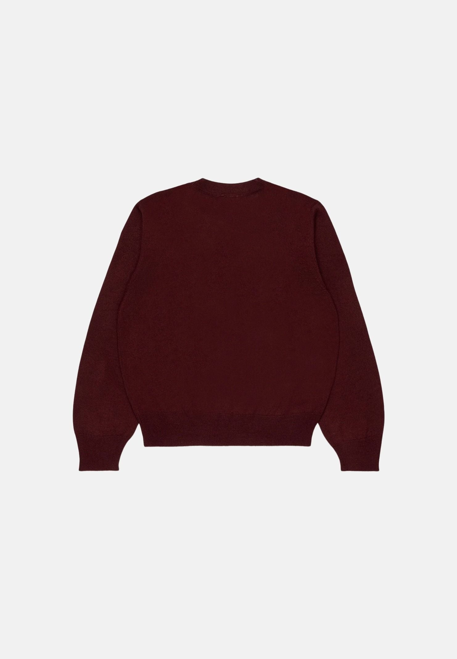 N°21 Maglione LOGO KNITTED SWEATER bordeaux  per donna, ragazzi e bambini  con logo N°21 ricamato sul davanti.<BR/> N210DVN0122 0N413 N21 