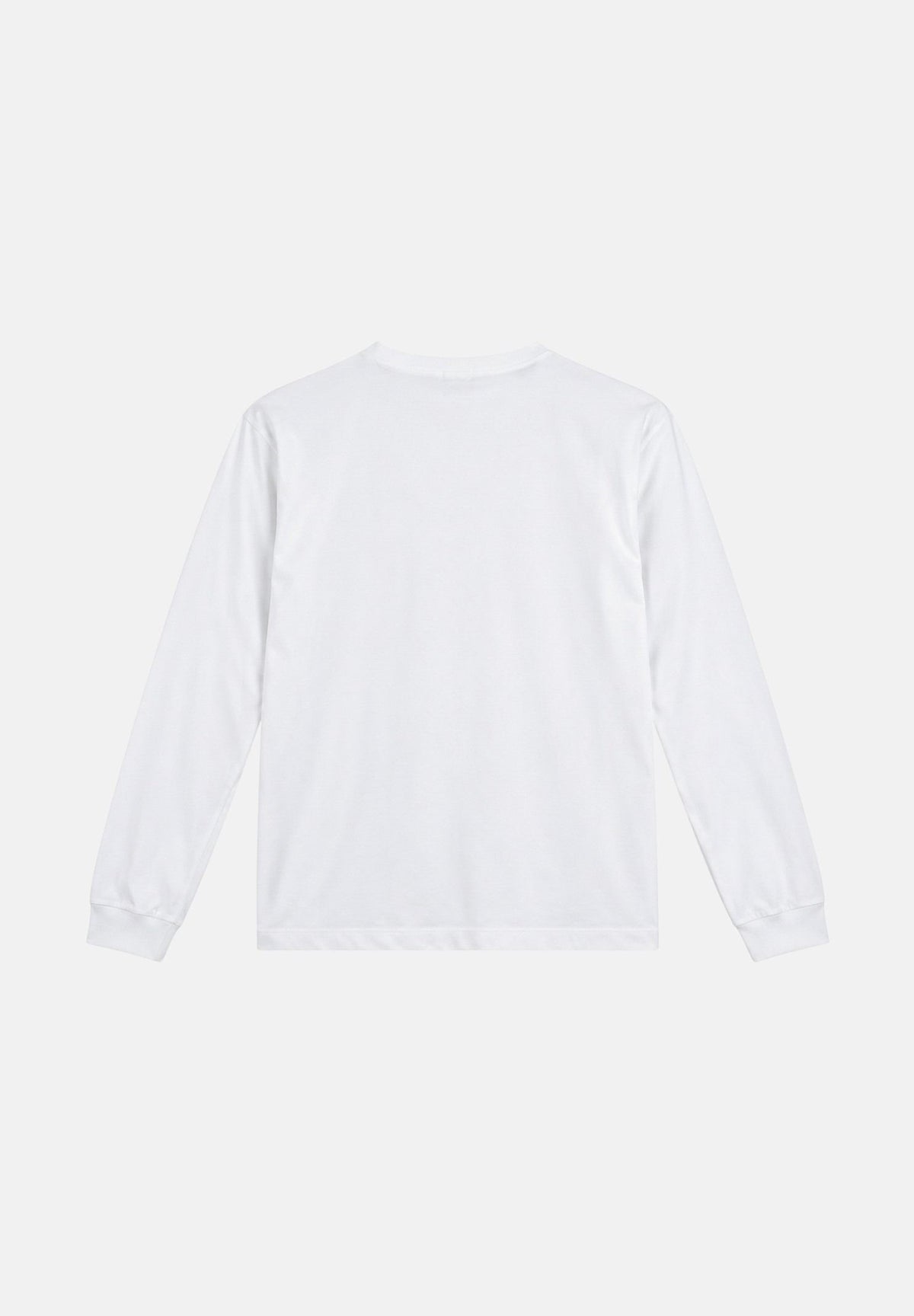 N21 T-shirt manica lunga bianca per donna, ragazzi e bambini con logo sul petto N210F7N0557 0N100 N21 