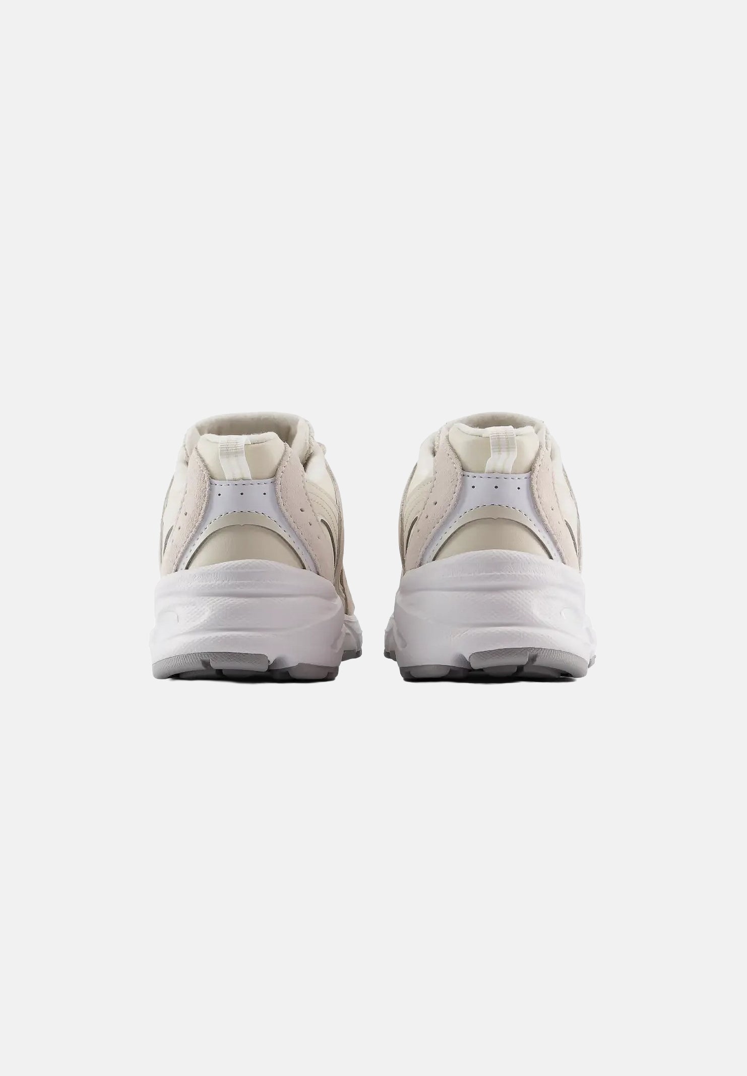 NEW BALANCE Sneakers 530 LEATHER beige e panna per uomo e donna<BR/> G5304V7 . NEW BALANCE 