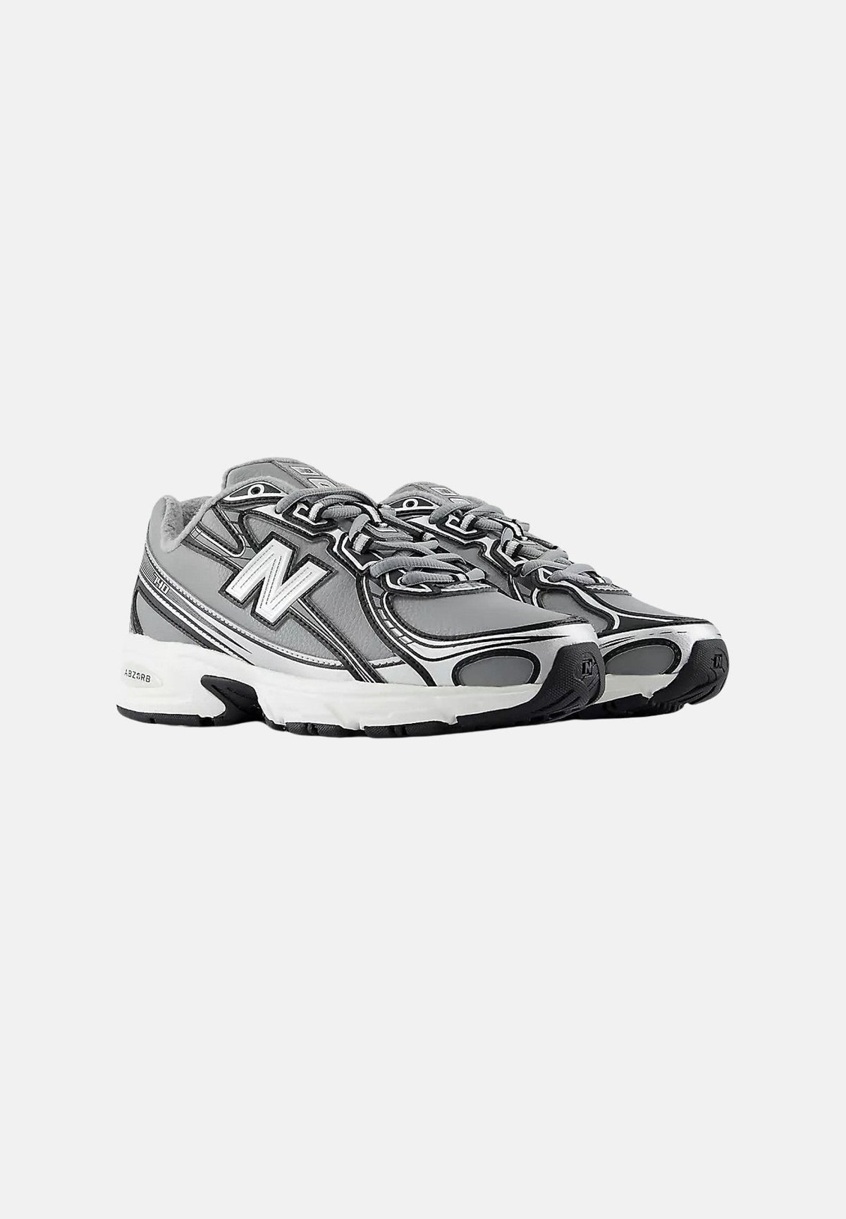 NEW BALANCE Sneakers 740 LACE silver metallic-grigio per uomo e donna G7403PK . NEW BALANCE 