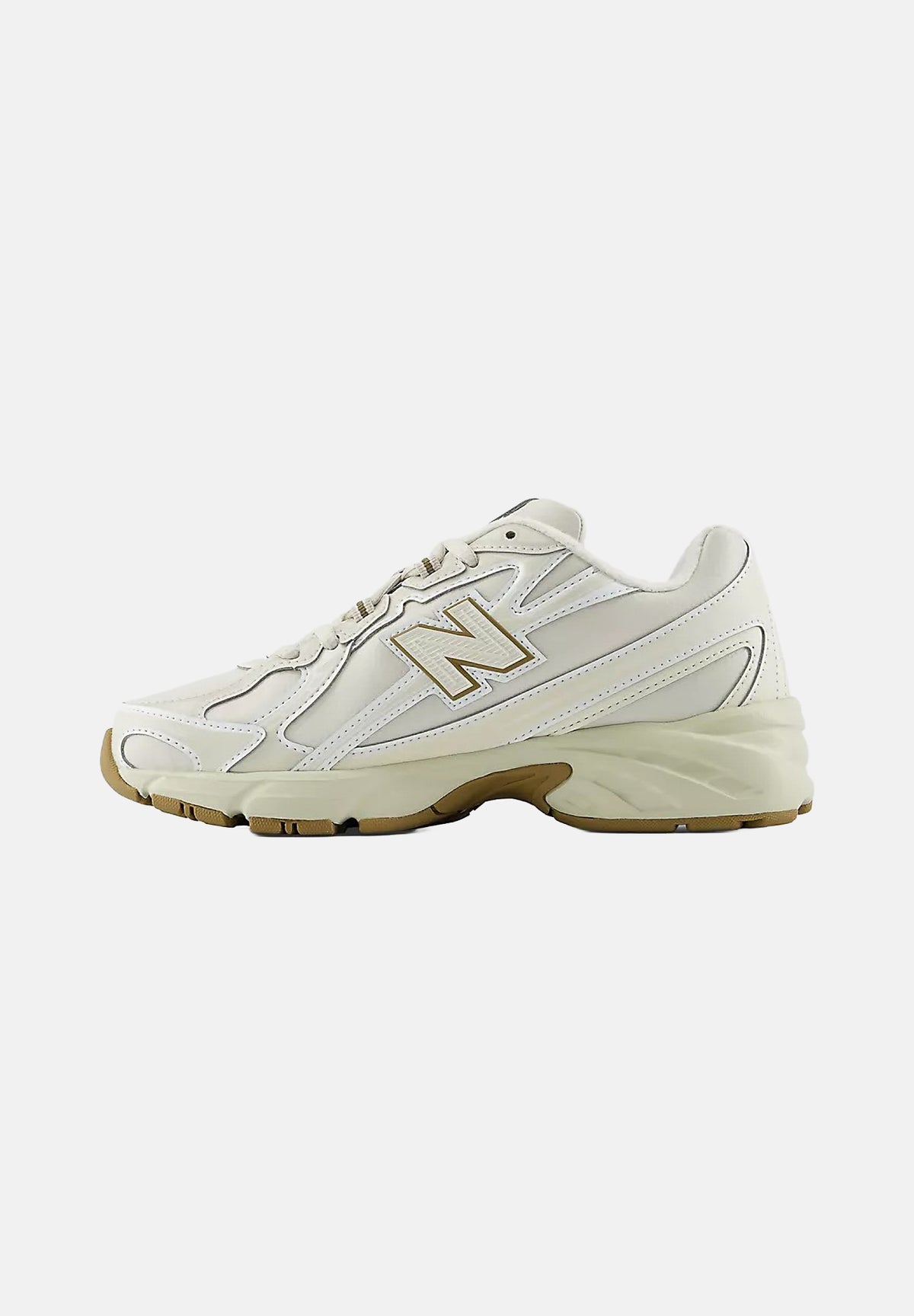 NEW BALANCE Sneakers 740 crema dettagli oro per uomo e donna G74051I . NEW BALANCE 