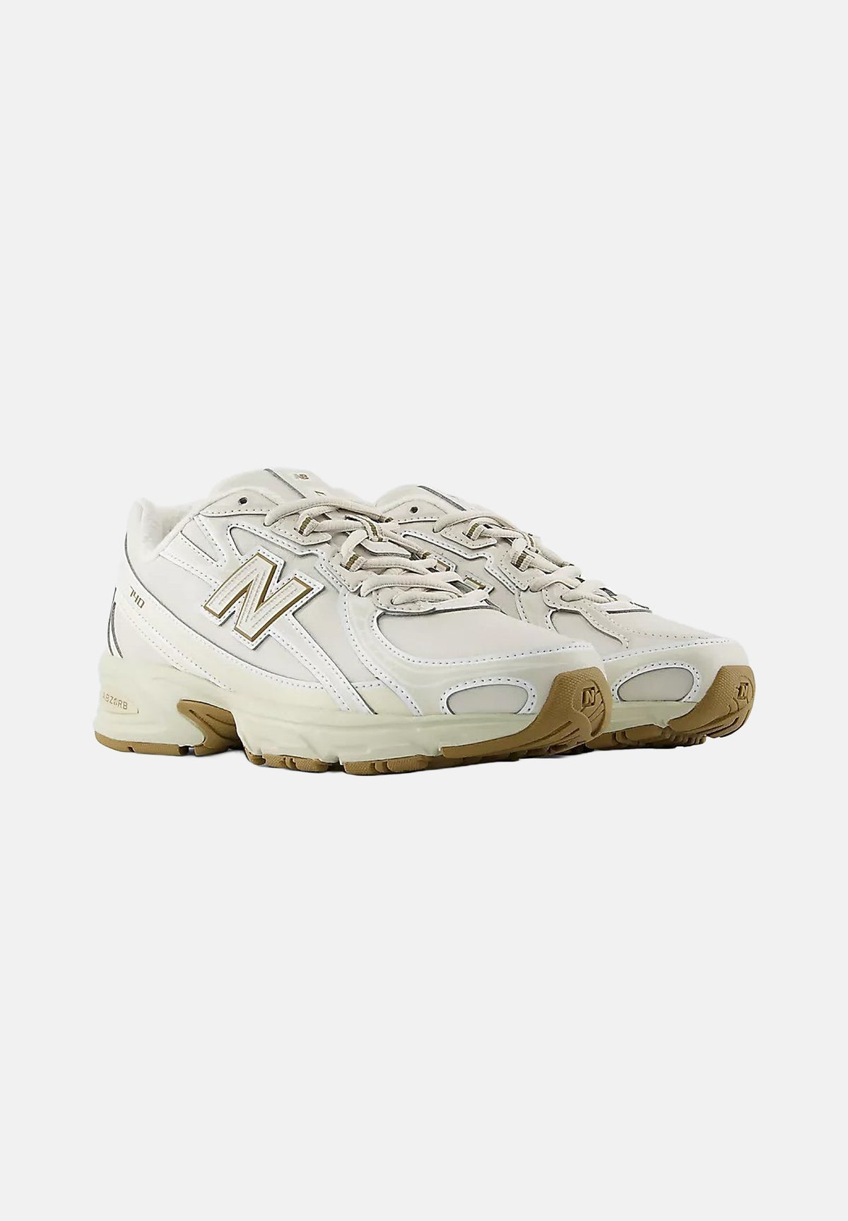 NEW BALANCE Sneakers 740 crema dettagli oro per uomo e donna G74051I . NEW BALANCE 