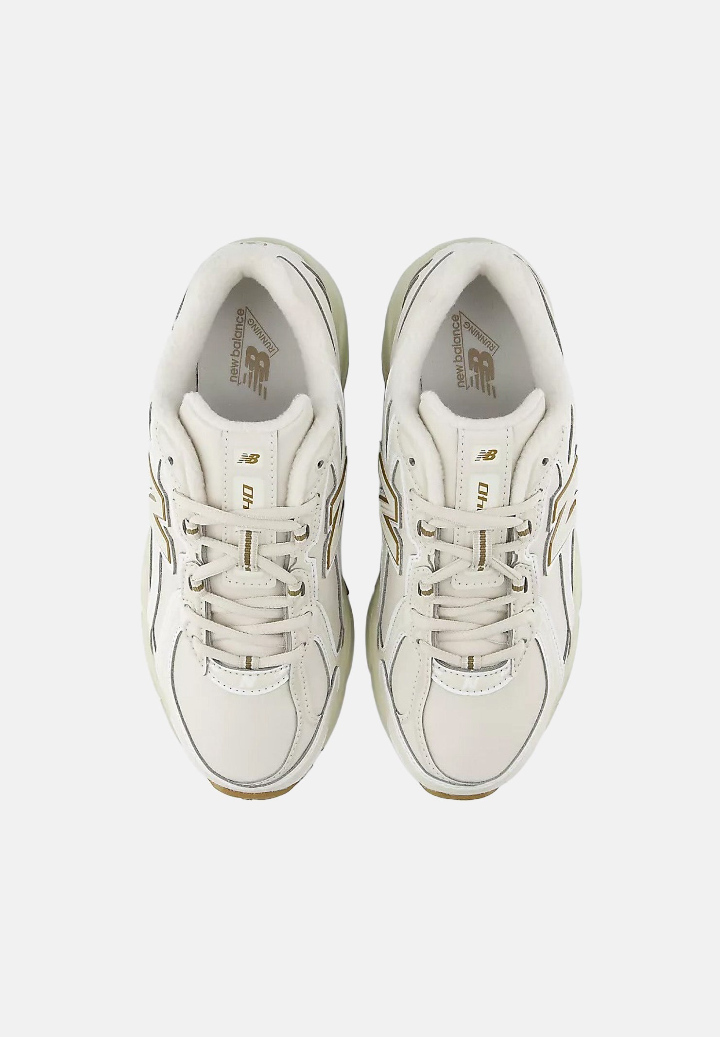NEW BALANCE Sneakers 740 crema dettagli oro per uomo e donna G74051I . NEW BALANCE 