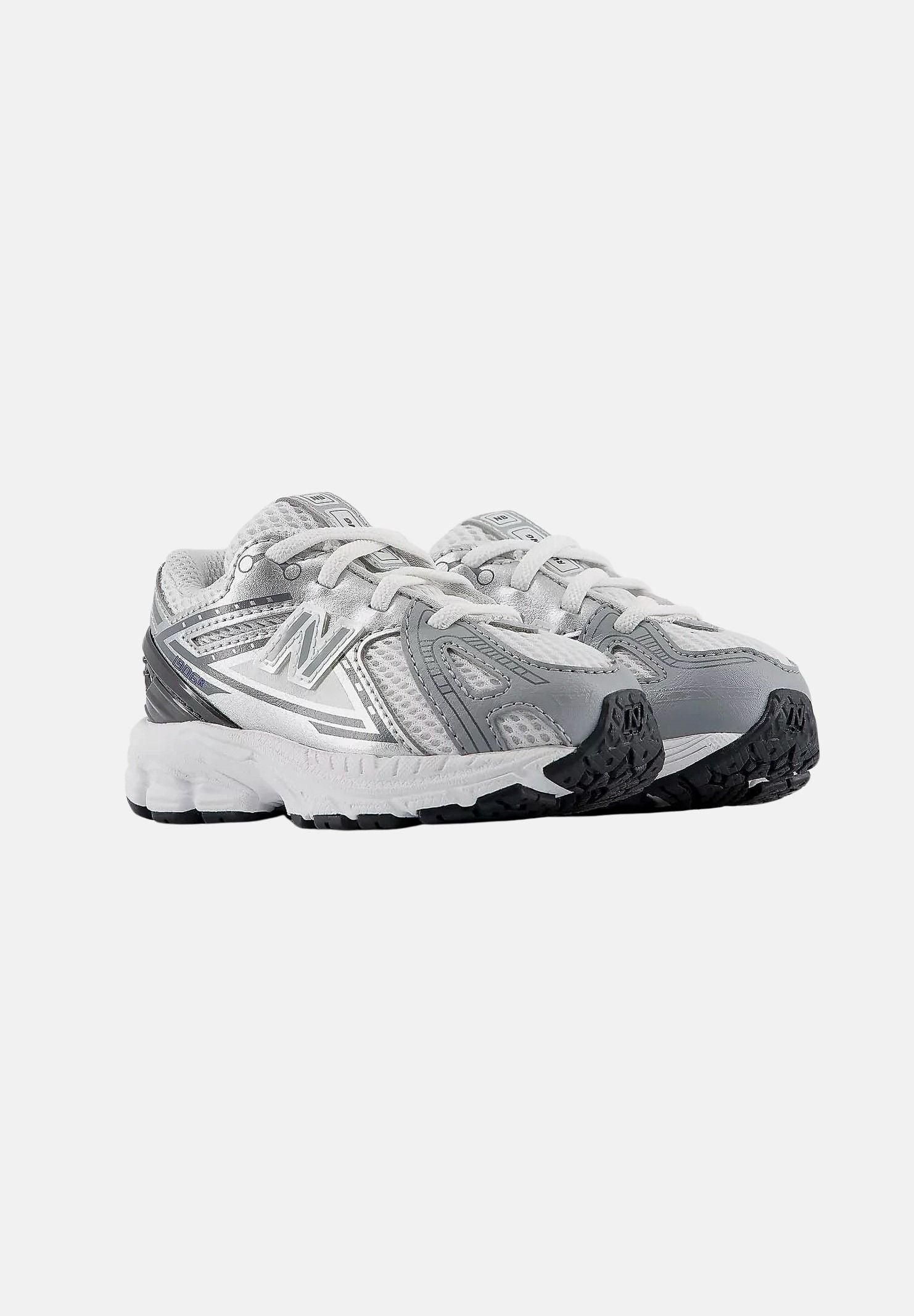 NEW BALANCE Sneakers 1906 BUNGEE LACE Castlerock with Grey Matter, grigio e argento, neonato. I1906137 . NEW BALANCE 