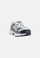 NEW BALANCE Sneakers LIFESTYLE 530 bianche e nere da neonato I5307F3 . NEW BALANCE 