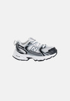 NEW BALANCE Sneakers LIFESTYLE 530 bianche e nere da neonato I5307F3 . NEW BALANCE 