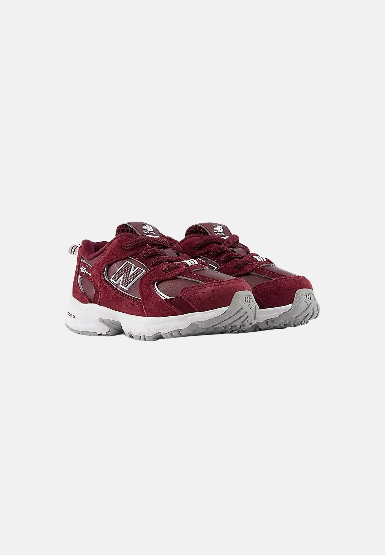 NEW BALANCE Sneakers 530 BUNGEE LACE bordeaux da neonato I5308OE . NEW BALANCE 