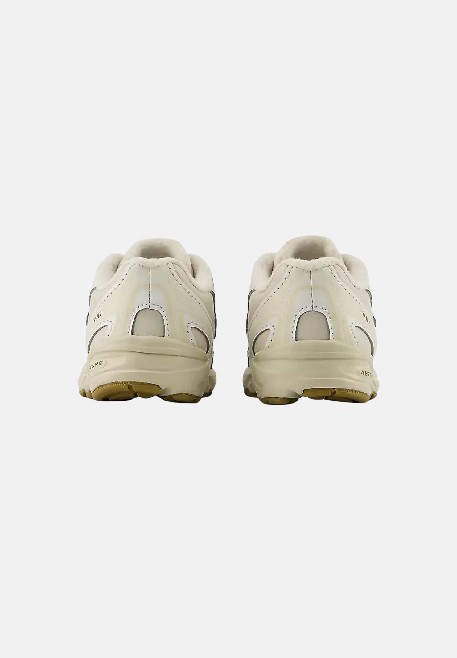 NEW BALANCE Sneakers 740 BUNGEE LACE panna e beige da neonato I7404YI . NEW BALANCE 