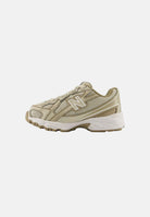 NEW BALANCE Sneakers 740 BUNGEE LACE beige e tortora da neonato I7405MC . NEW BALANCE 