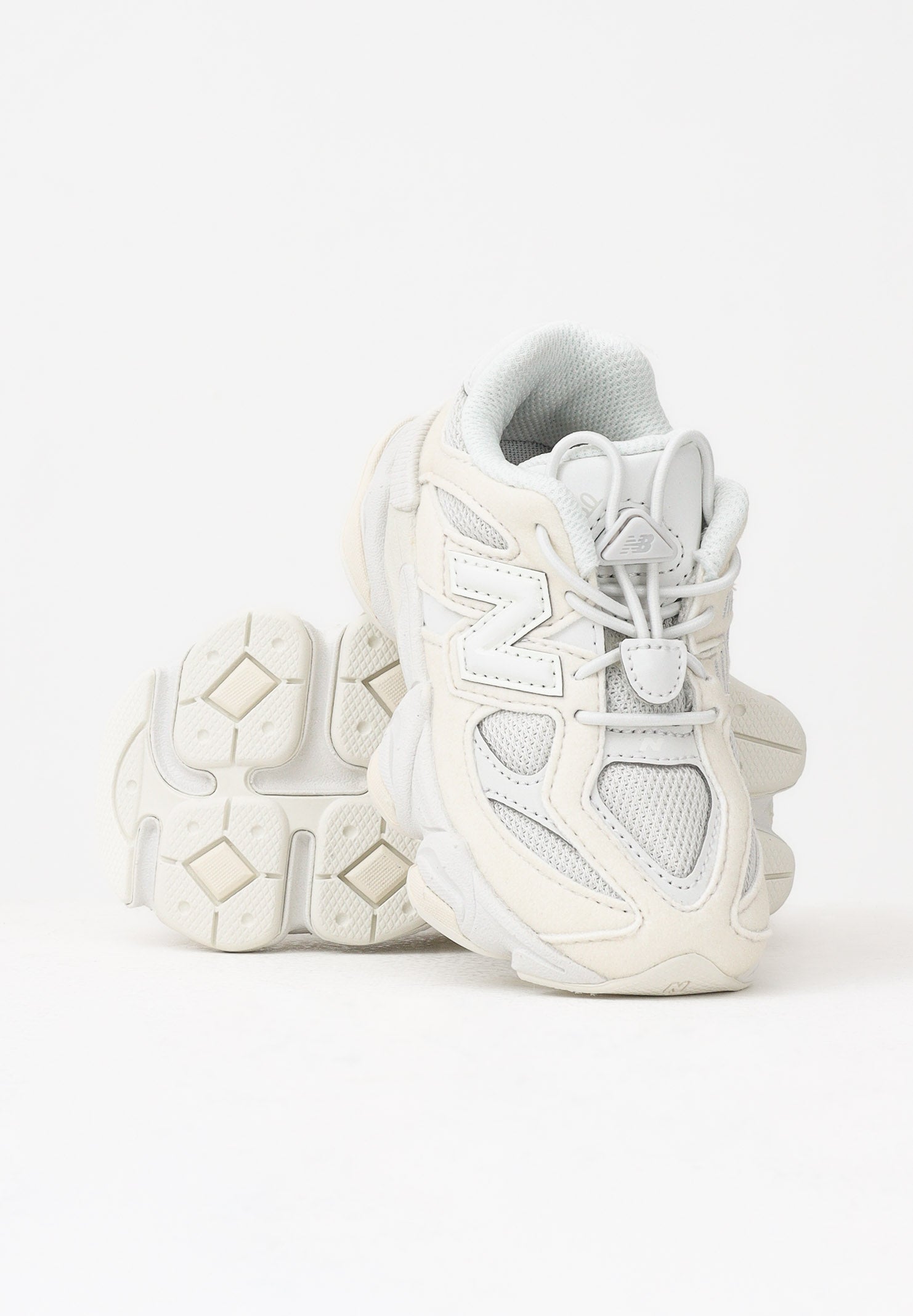NEW BALANCE Sneakers 9060 Bungee grigio ghiaccio da neonato IV9060LL . NEW BALANCE 