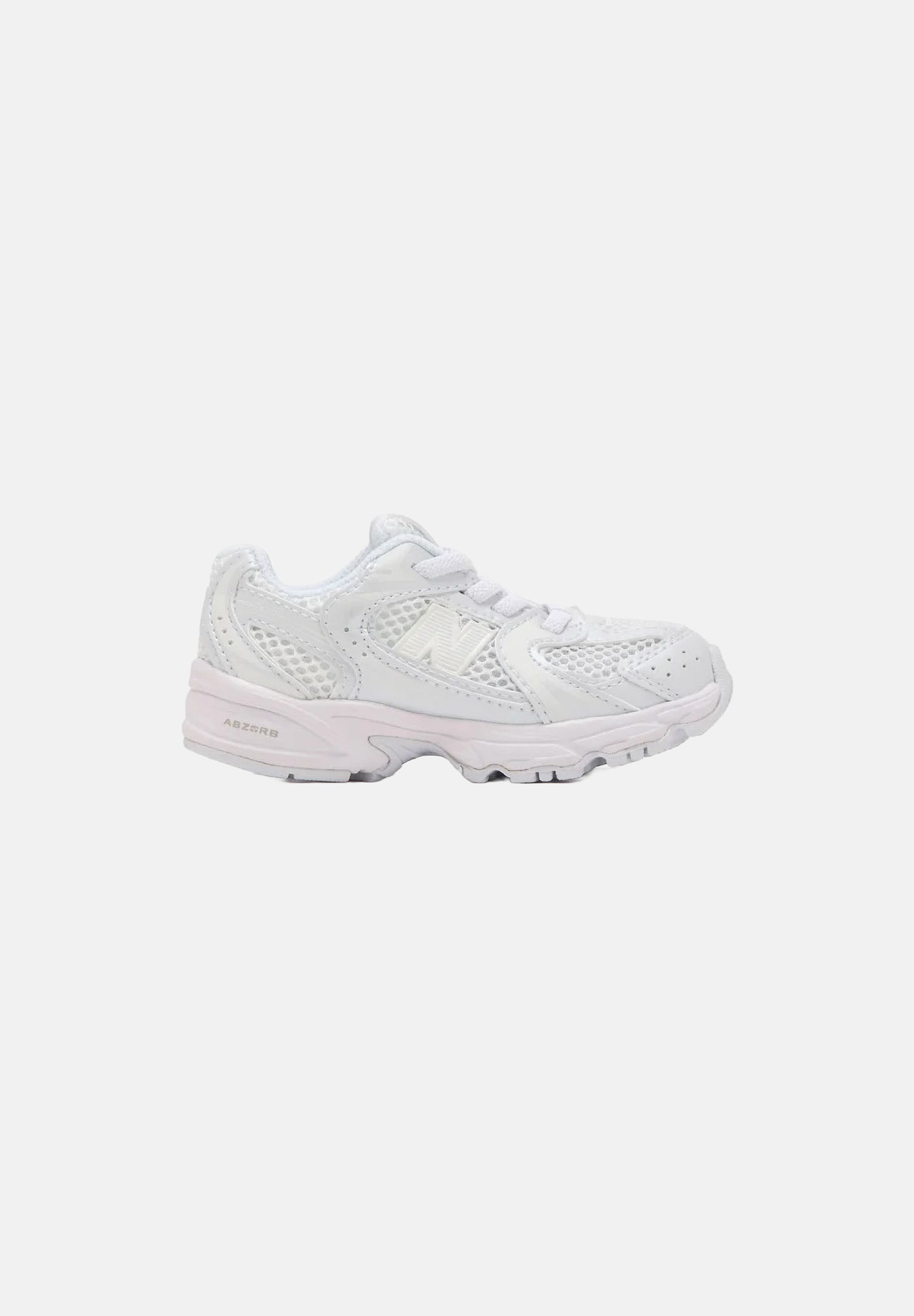 NEW BALANCE Sneakers 530 BUNGEE LACE bianco da neonato IZ530PA . NEW BALANCE 
