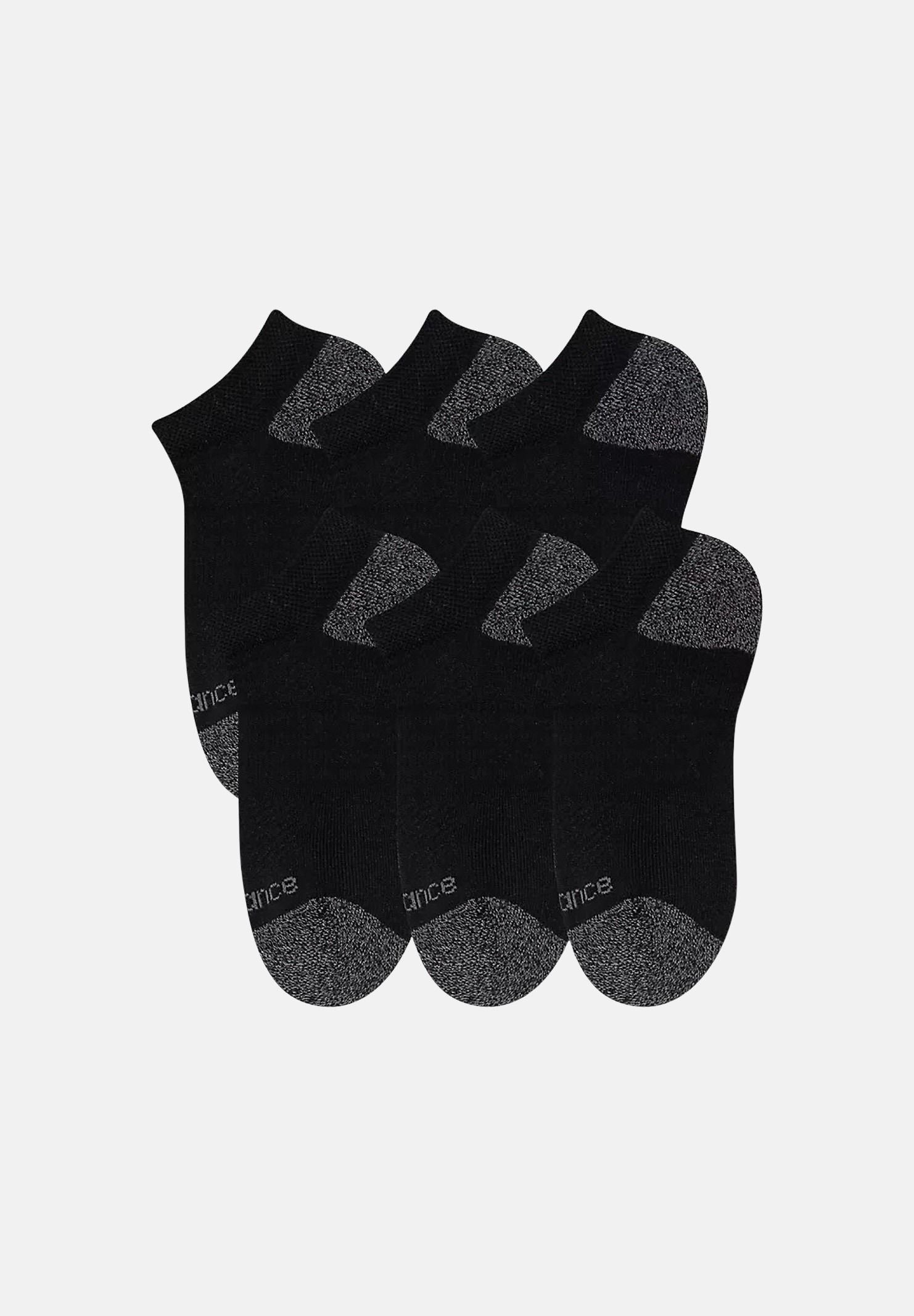NEW BALANCE Calzini EVERYDAY CREW SOCKS 3 PACK neri per uomo e donna LAS51293BK . NEW BALANCE 