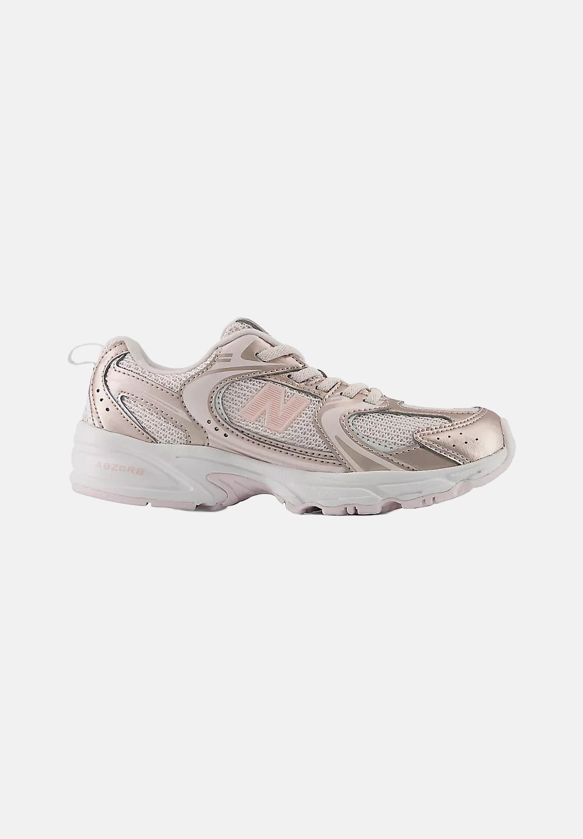 NEW BALANCE Sneakers 530 BUNGEE LACE rosa cipria da bambina P5302ZV . NEW BALANCE 