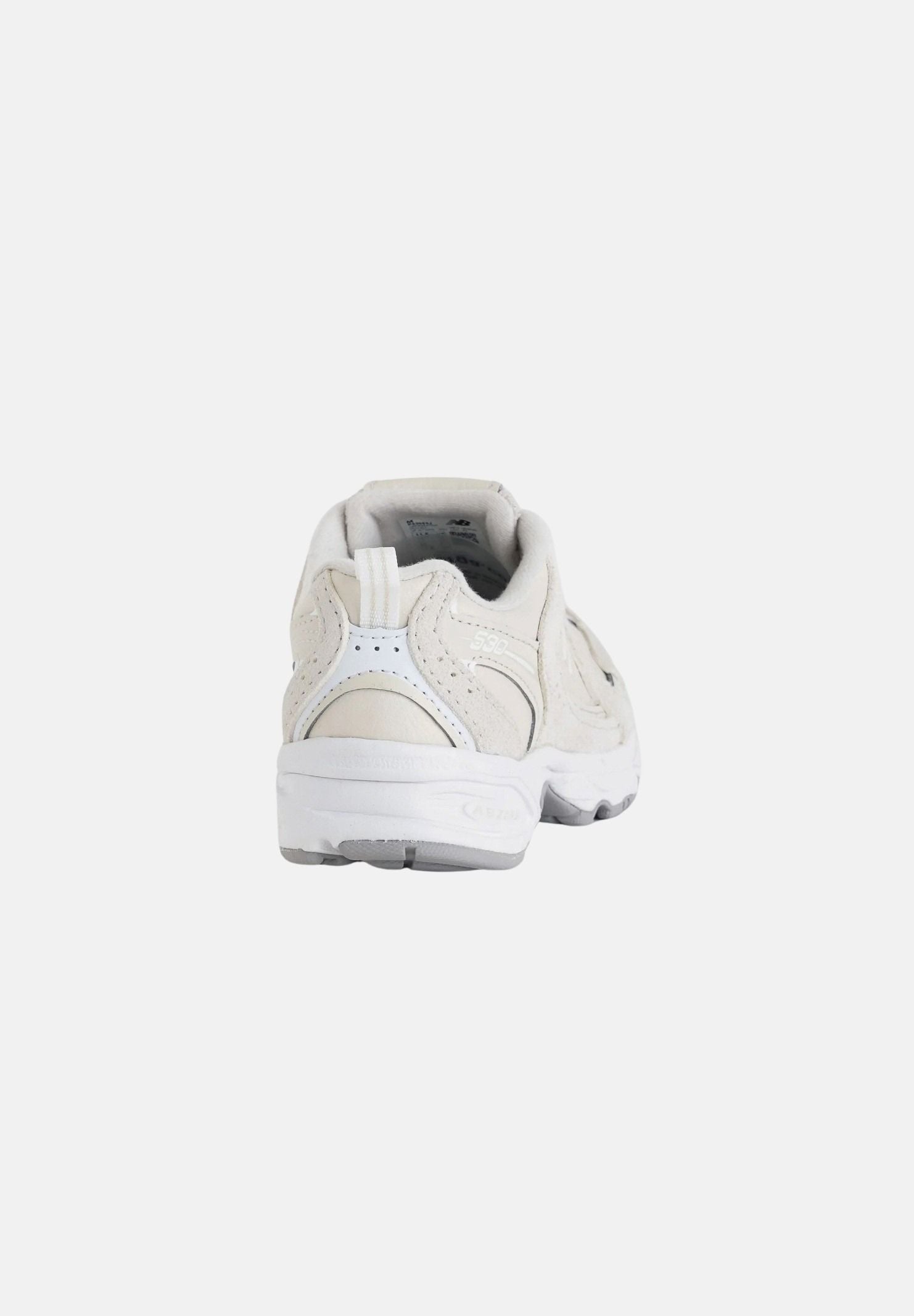 NEW BALANCE Sneakers 530 BUNGEE LACE ecrù panna e beige chiaro per bambino e bambina P53052J . NEW BALANCE 