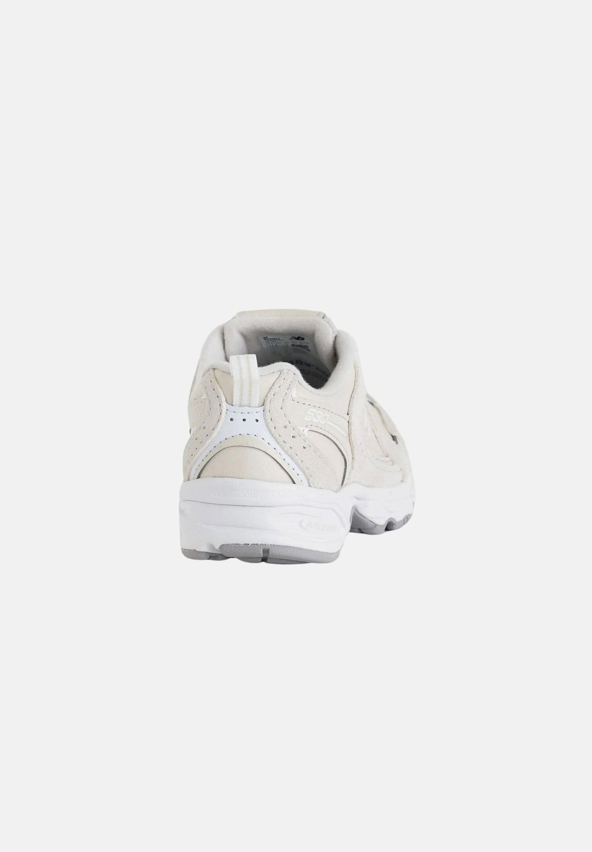 NEW BALANCE Sneakers 530 BUNGEE LACE ecrù panna e beige chiaro per bambino e bambina P53052J . NEW BALANCE 