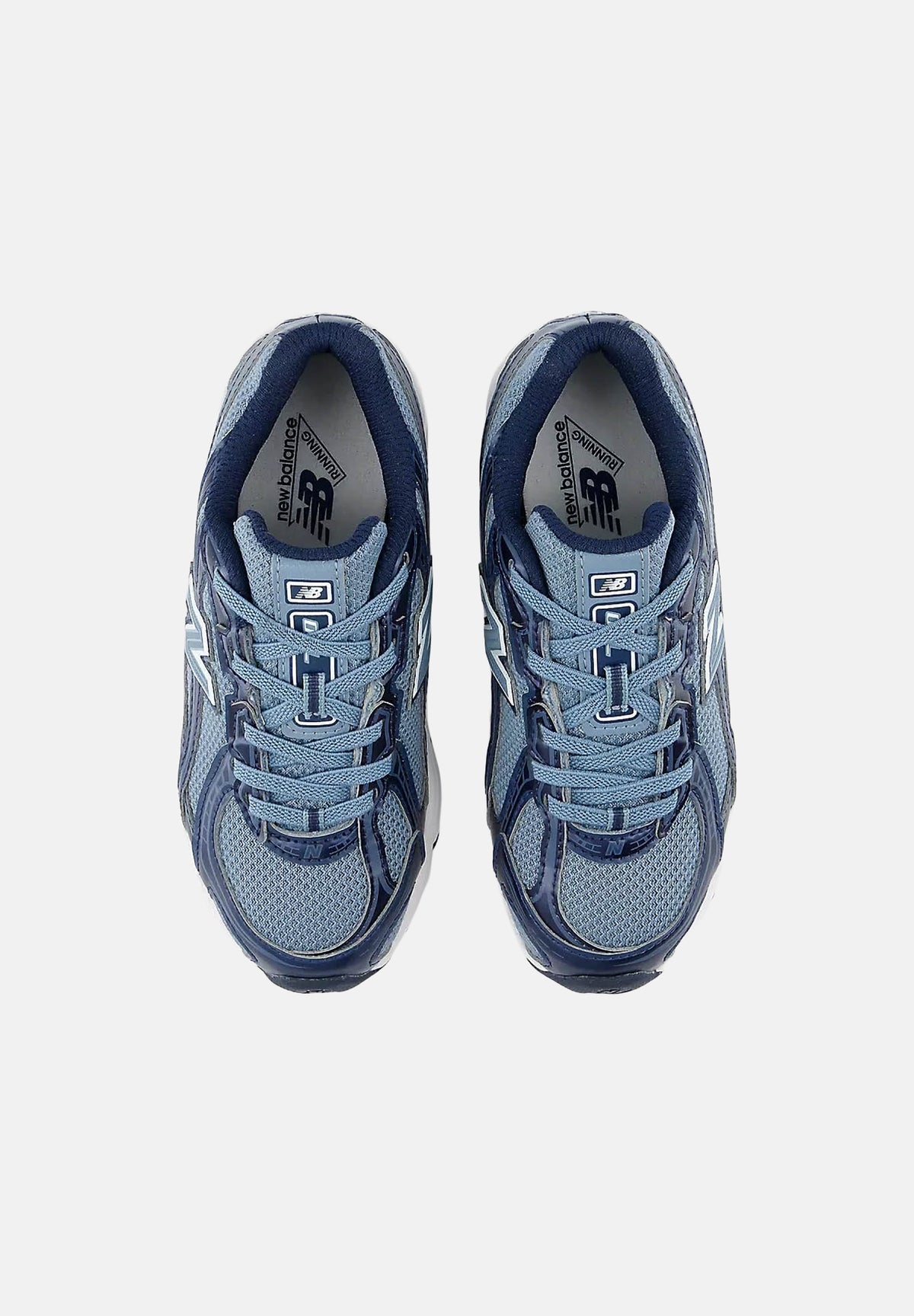 NEW BALANCE Sneakers 740 BUNGEE LACE blu-navy per bambino e bambina P7401VK . NEW BALANCE 