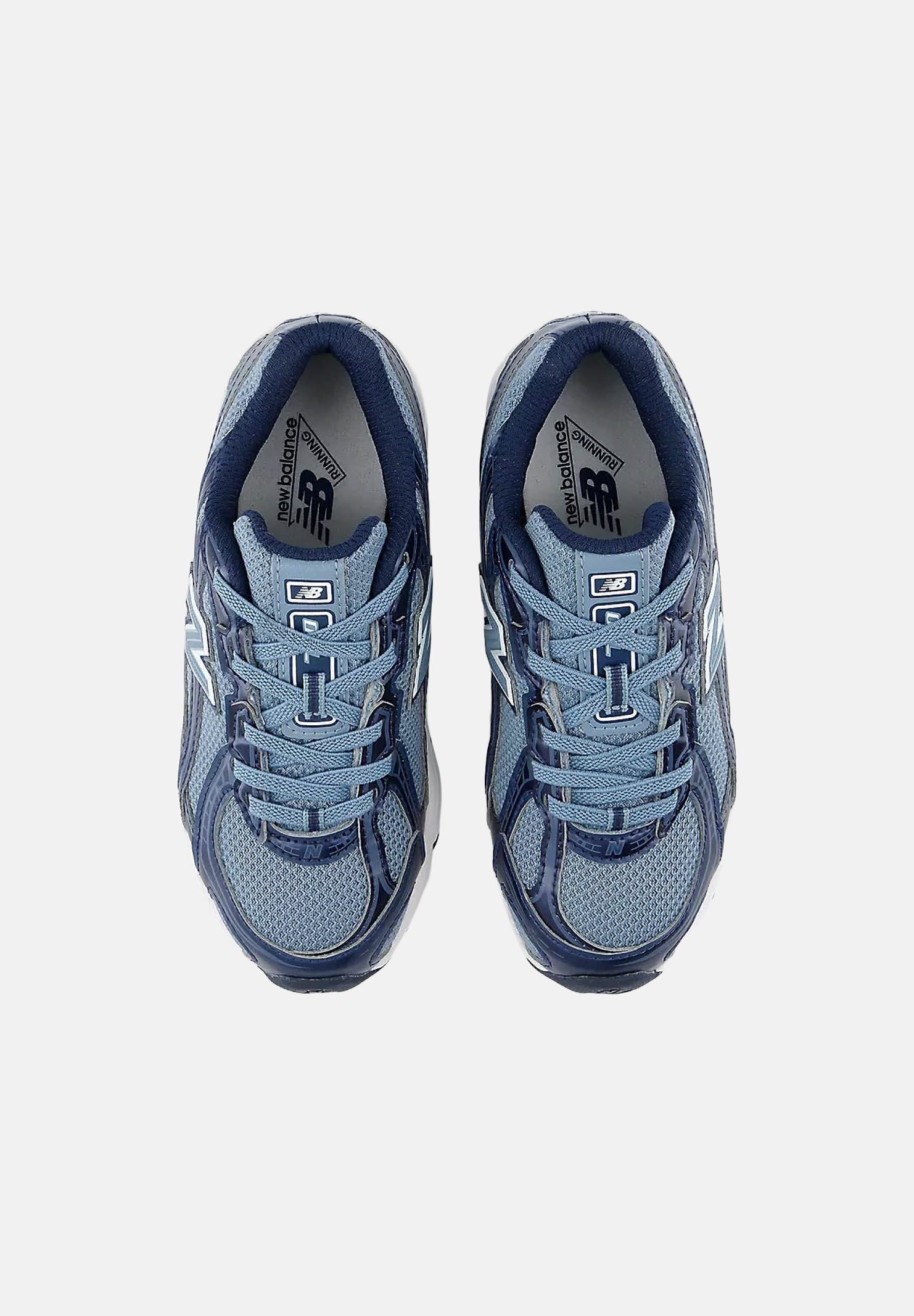 NEW BALANCE Sneakers 740 BUNGEE LACE blu-navy per bambino e bambina P7401VK . NEW BALANCE 