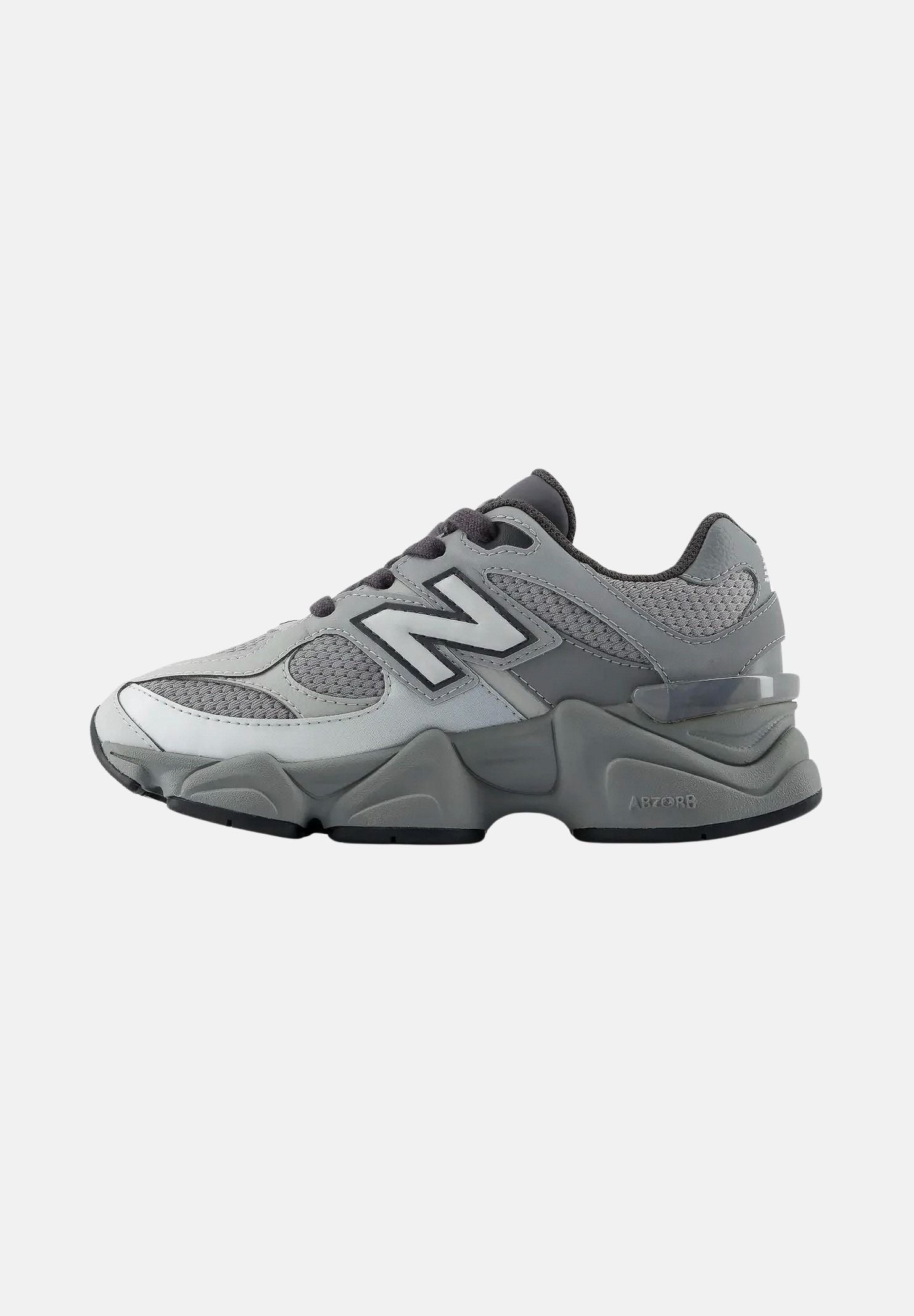 NEW BALANCE Sneakers 9060 LACE KIDS Slate Grey with Harbor Grey, grigio, bambino e bambina P906033P . NEW BALANCE 