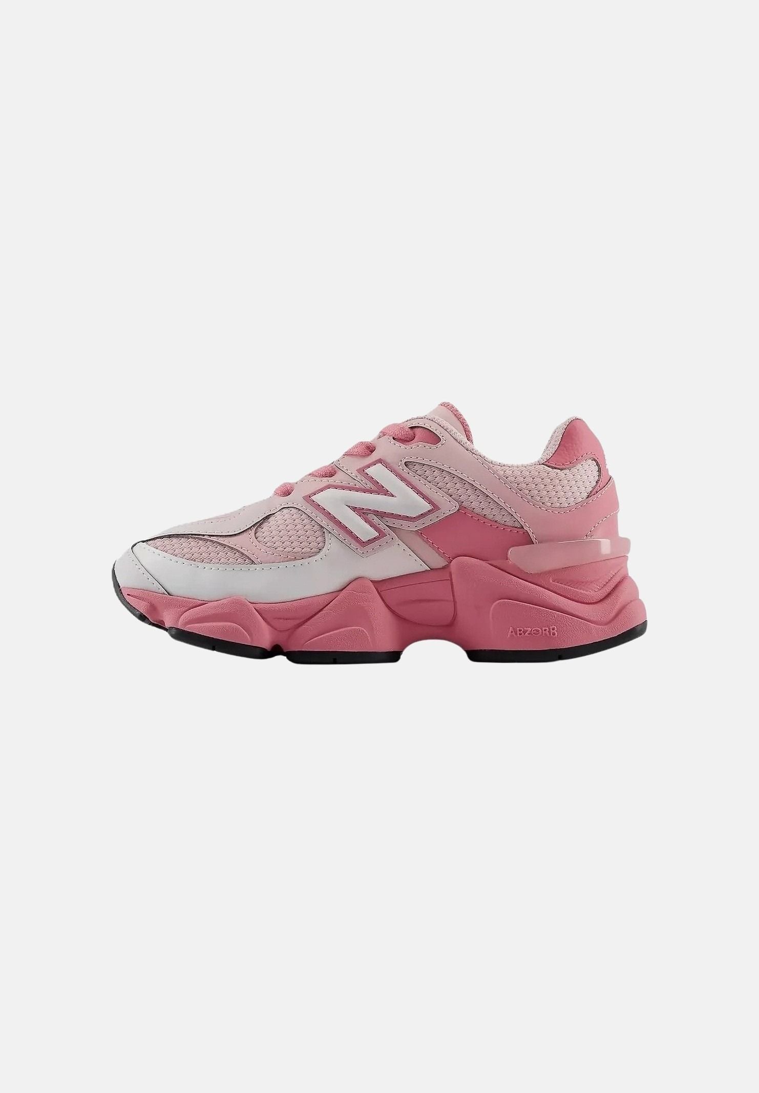 NEW BALANCE Sneakers 9060 LACE salt pink rosa da bambina P90605SP . NEW BALANCE 