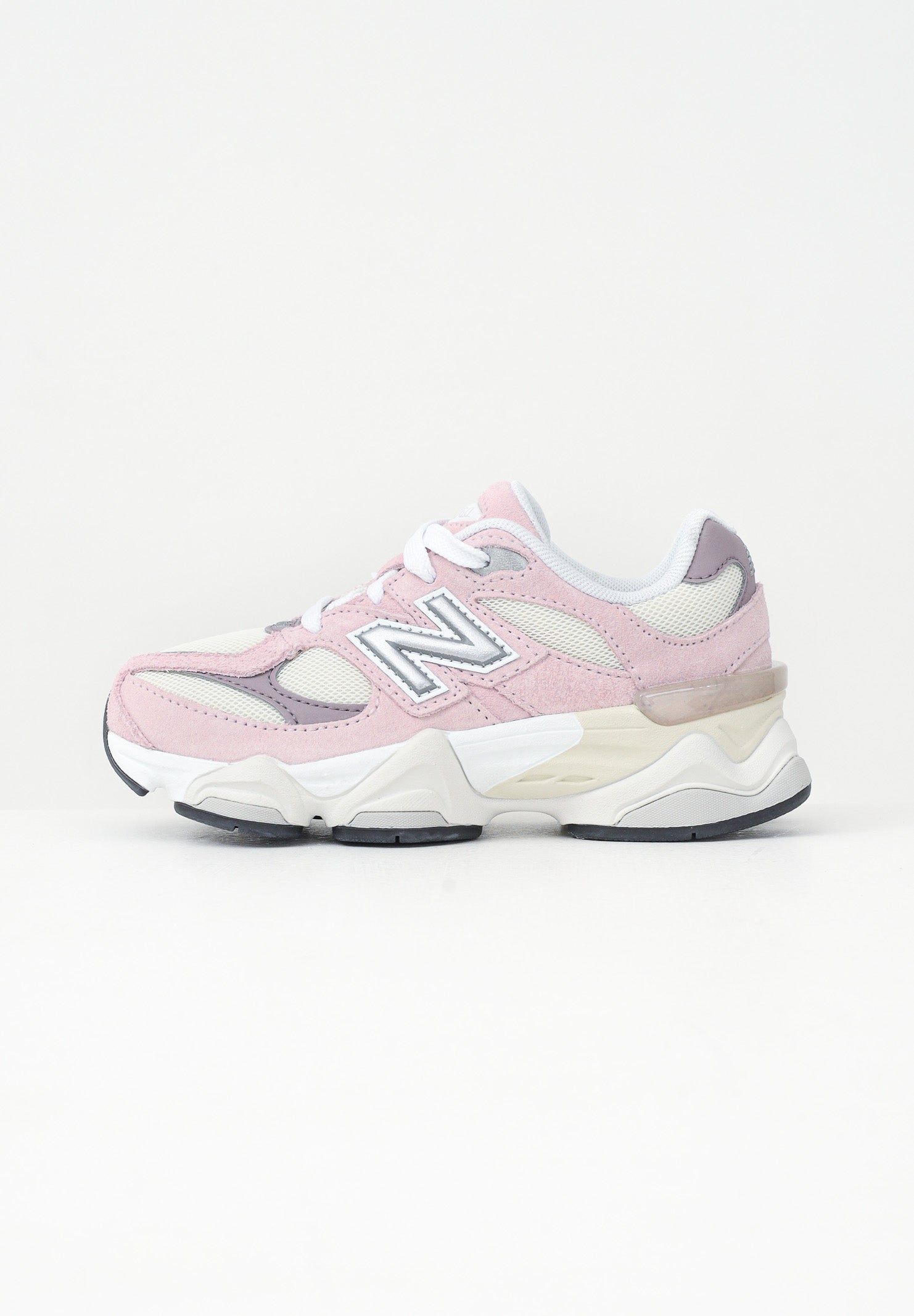 NEW BALANCE Sneakers 9060 Lace rosa da bambina PC9060BE . NEW BALANCE 