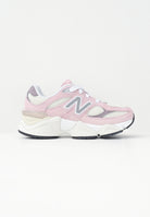NEW BALANCE Sneakers 9060 Lace rosa da bambina PC9060BE . NEW BALANCE 