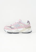 NEW BALANCE Sneakers 9060 Lace rosa da bambina PC9060BE . NEW BALANCE 
