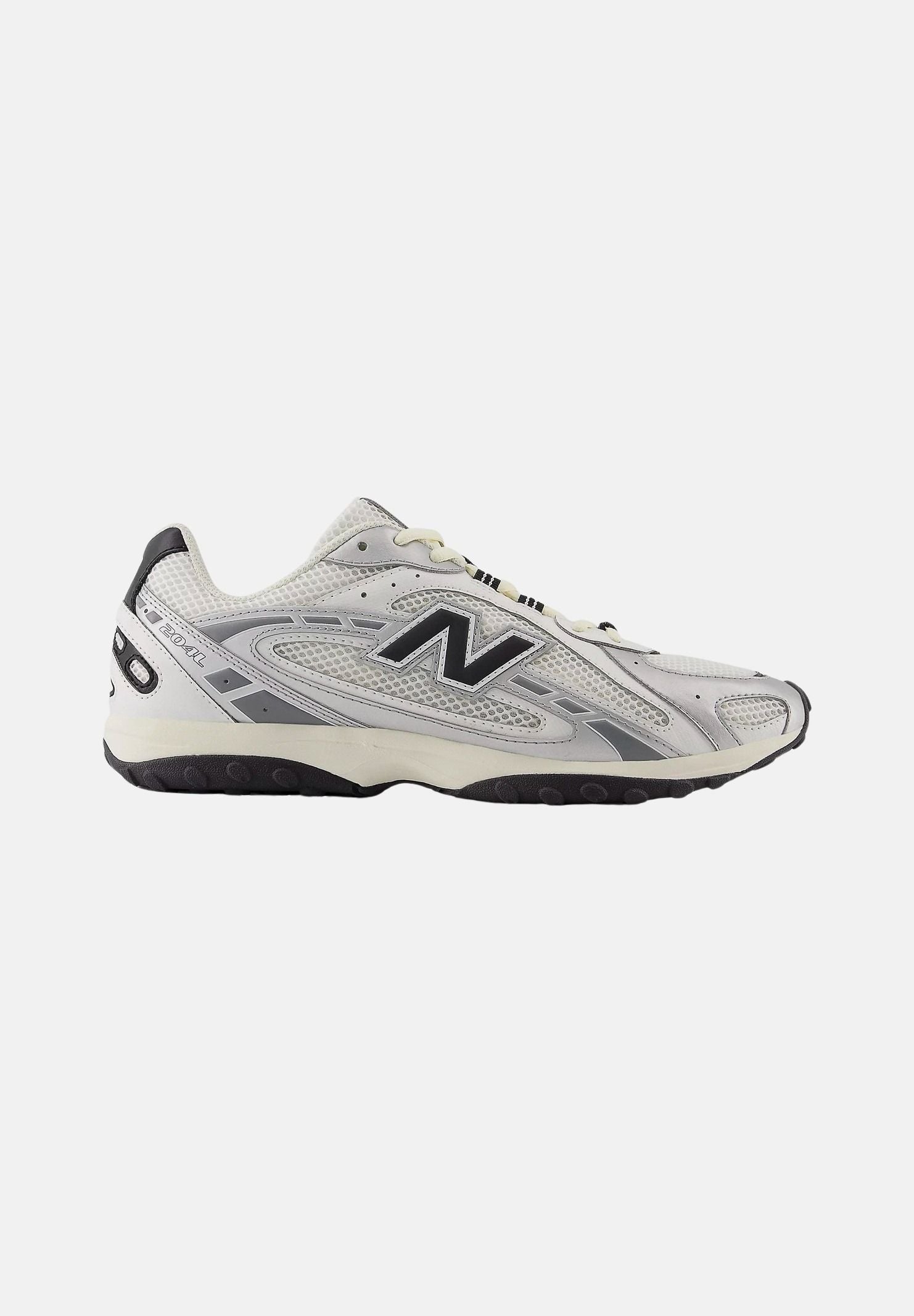 NEW BALANCE Sneakers 204L Silver Metallic with Black, argento e nero, da uomo e donna U204LSWD . NEW BALANCE 