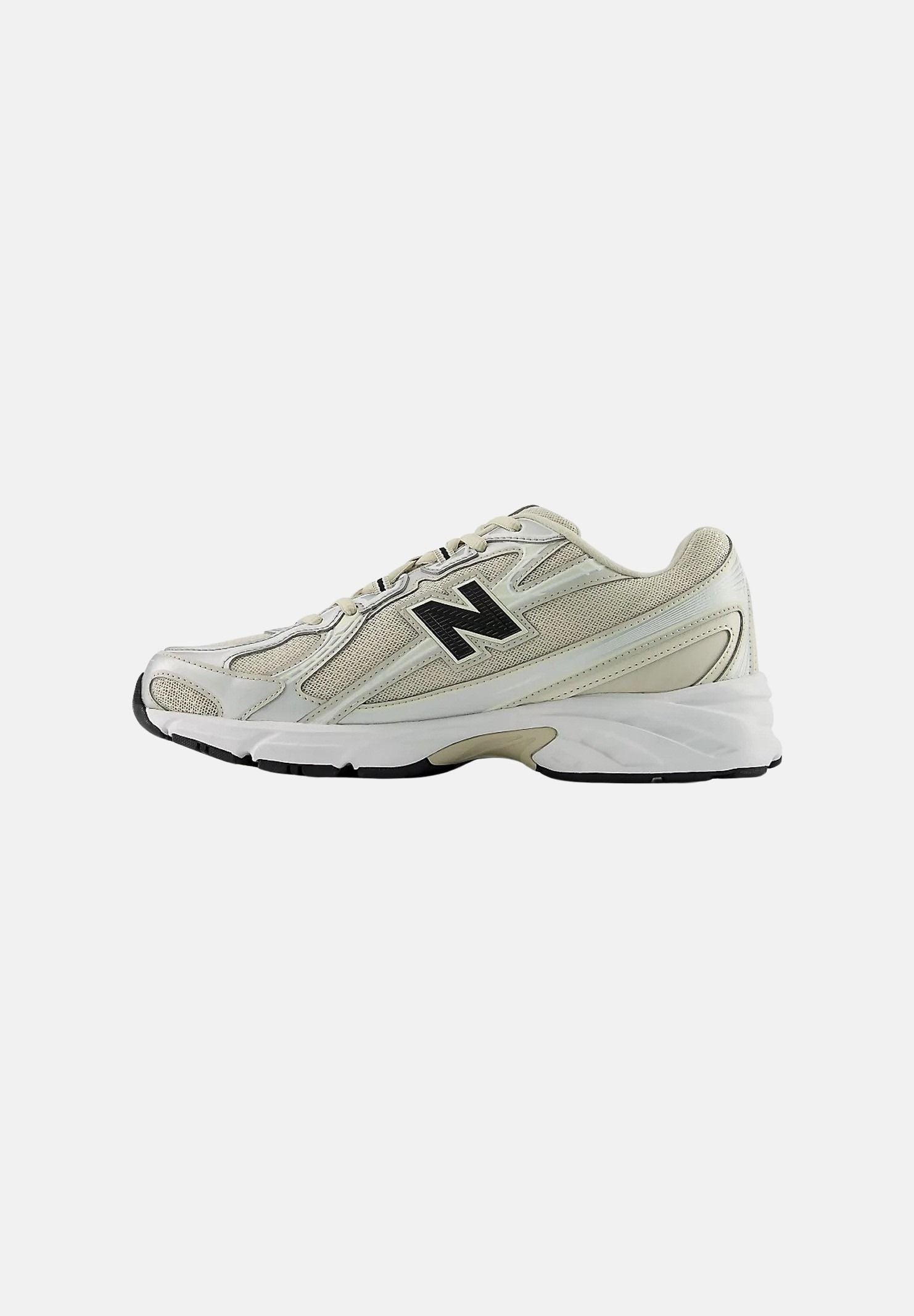 NEW BALANCE Sneakers 740 beige chiaro e nero per uomo e donna U7406KY . NEW BALANCE 