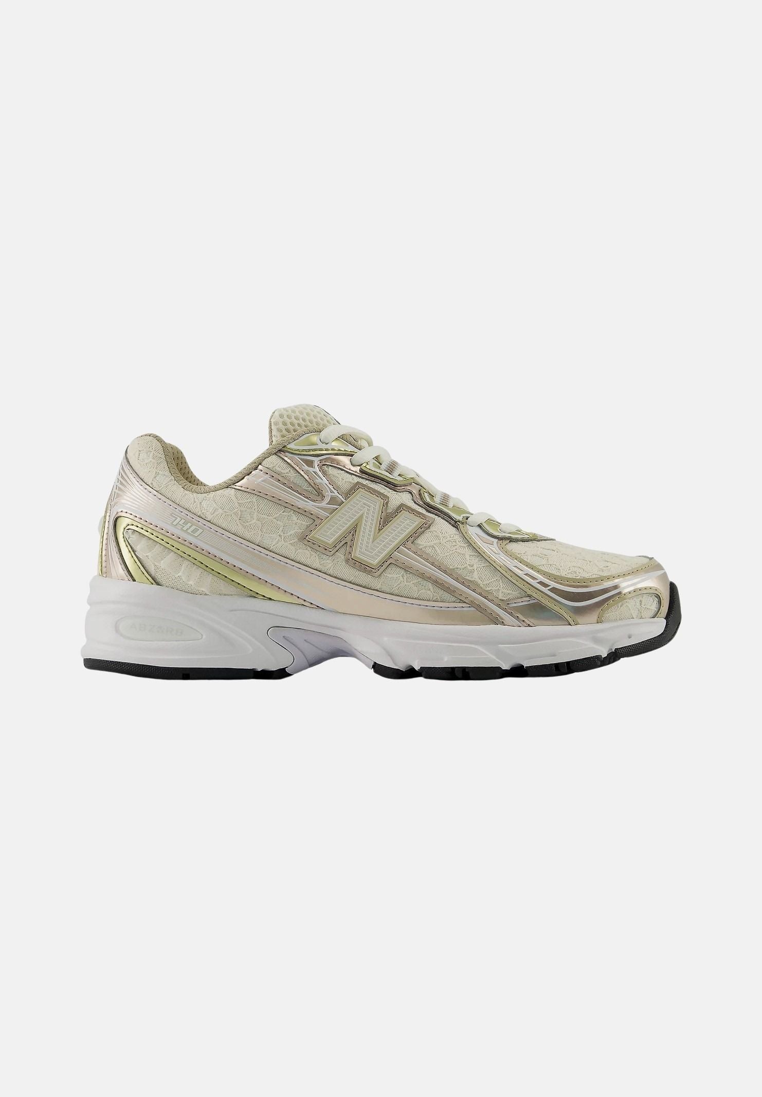 NEW BALANCE Sneakers 740 Sea Salt with Silver Metallic, beige chiaro e argento, da uomo e donna U7407DS . NEW BALANCE 