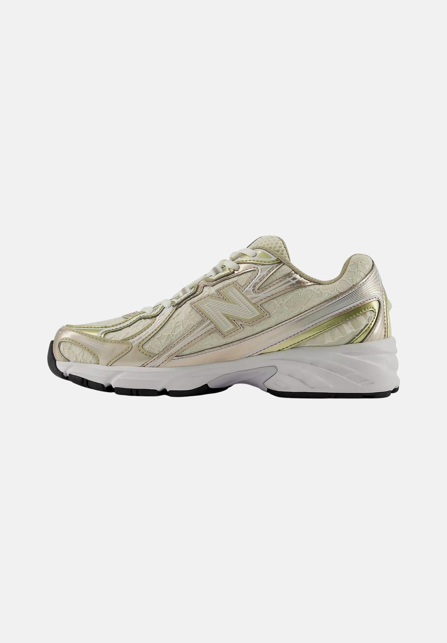 NEW BALANCE Sneakers 740 Sea Salt with Silver Metallic, beige chiaro e argento, da uomo e donna U7407DS . NEW BALANCE 