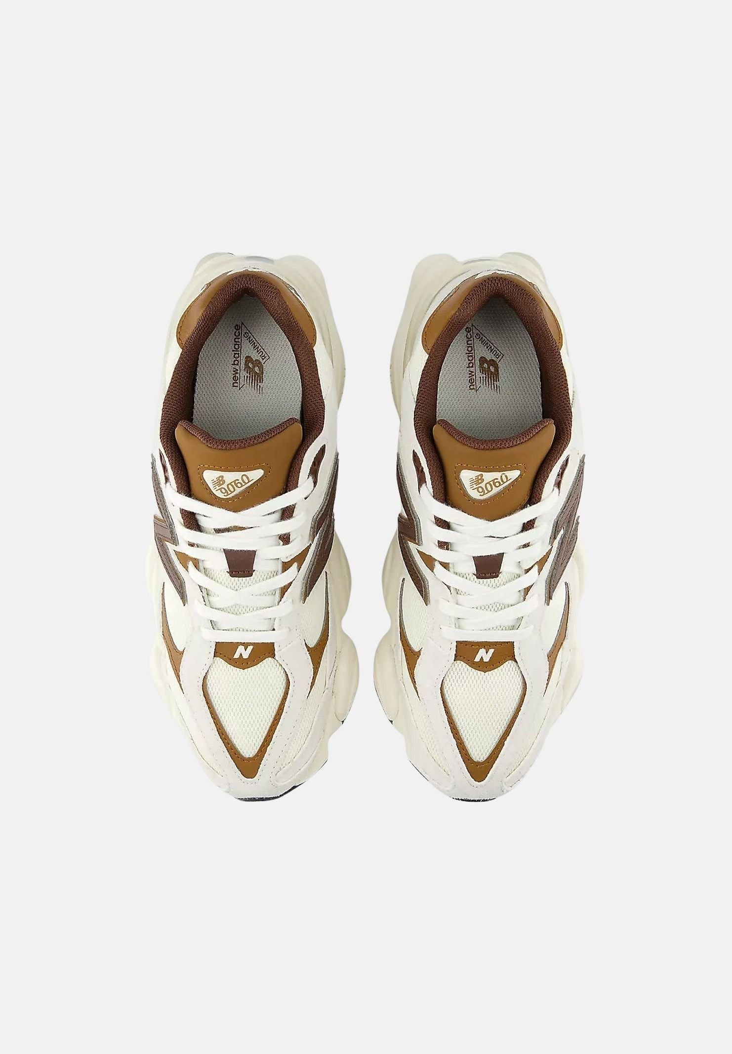 NEW BALANCE Sneakers 9060 crema e marrone per uomo e donna U90603EG . NEW BALANCE 