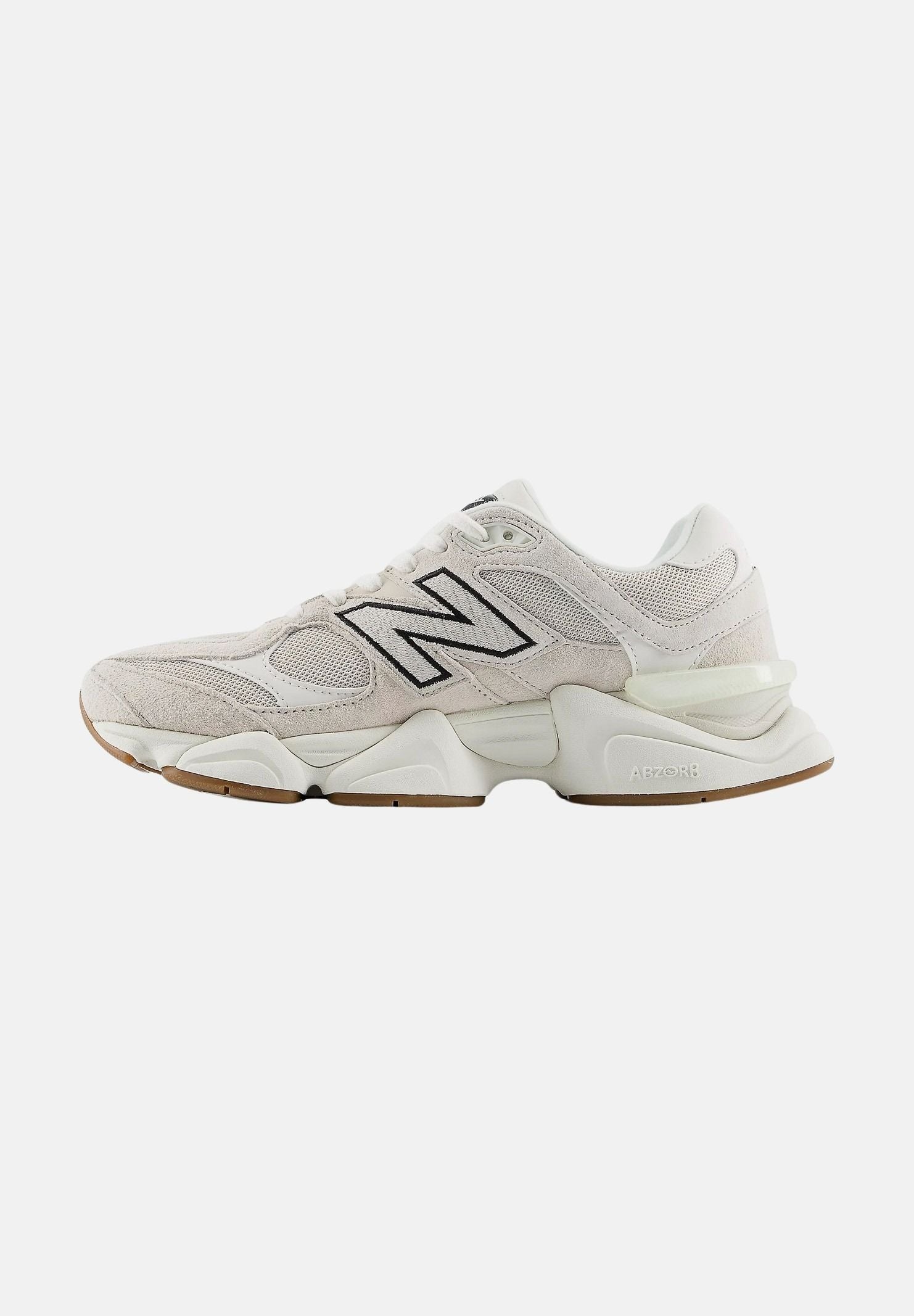NEW BALANCE Sneakers 9060 Moonbeam con Sea Salt e Black, beige chiaro e bianco, per uomo e donna U9060ASP . NEW BALANCE 