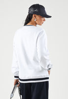 NEW ERA Felpa girocollo NEW YORK YANKEES grigio per uomo e donna con maxi logo 14959696 . NEW ERA 