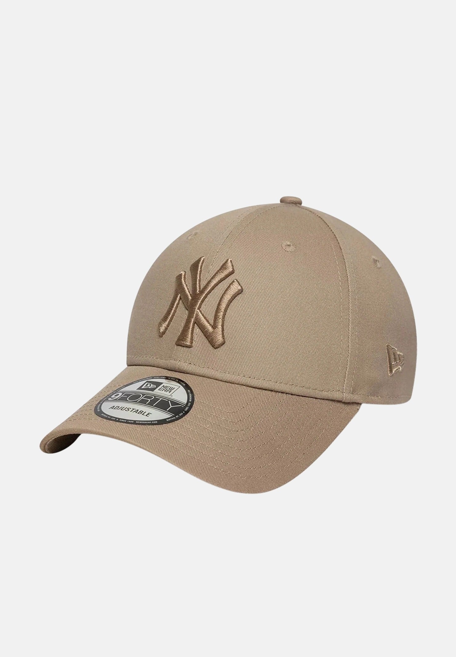 NEW ERA Cappello con visiera 9FORTY New York Yankees MLB League Essential beige per uomo e donna 60675512 . NEW ERA 