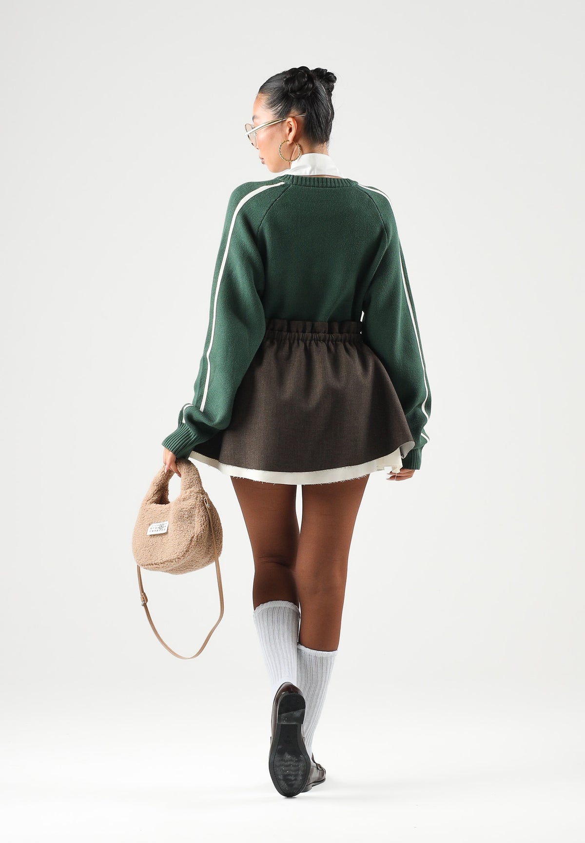 NEW ERA Maglione girocollo MLB KNIT SWEATER LA DODGERS verde scuro per uomo e donna 60897389 . NEW ERA 