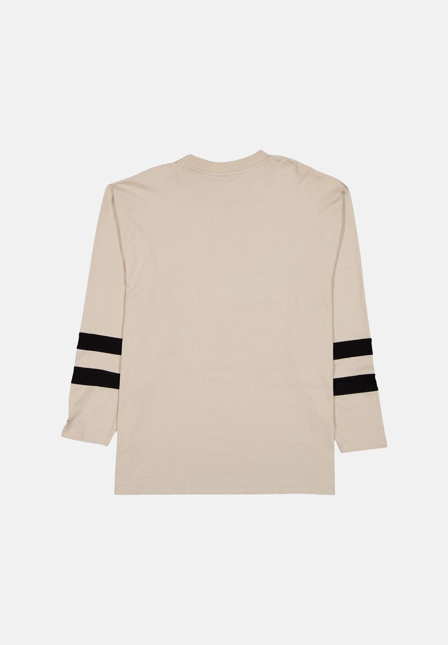 NEW ERA T-shirt manica lunga beige per uomo e donna con maxi logo New York Yankees stampato sul petto 60897435 . NEW ERA 