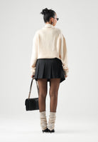 NEW ERA Maglione girocollo NEW ERA HERITAGE CONNECT KNIT SWEATER Cream panna chiaro per uomo e donna 60897453 . NEW ERA 