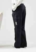 NEW ERA Pantaloni casual navy scuro-blu per uomo e donna  con mini logo iconico 60897495 . NEW ERA 