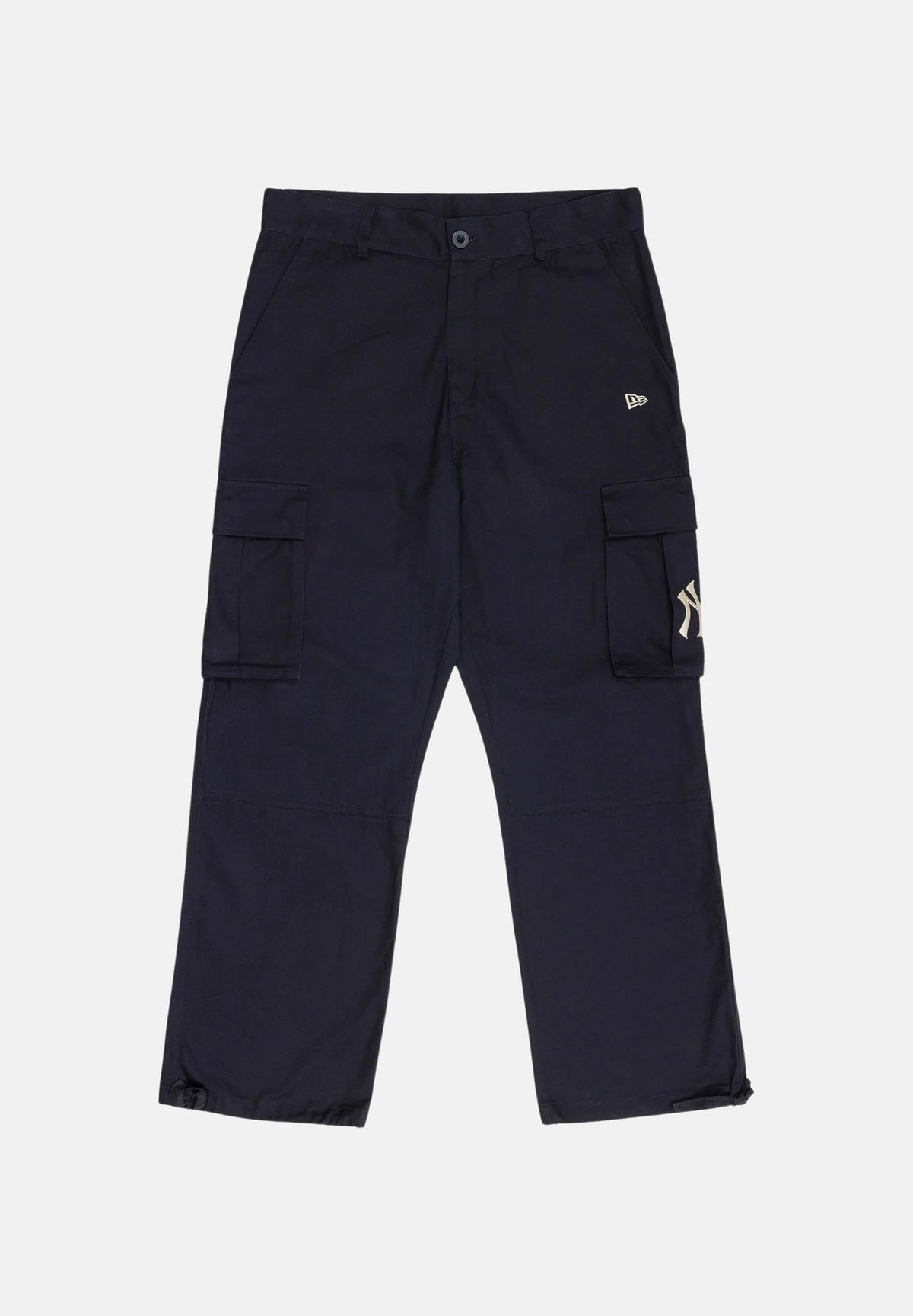 NEW ERA Pantaloni casual navy scuro-blu da uomo con mini logo iconico 60897495 . NEW ERA 