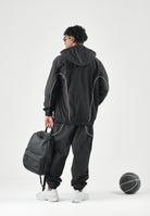 NEW ERA Pantaloni sportivi nero scuro per uomo e donna con mini logo laterale. 60897501 . NEW ERA 