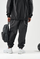 NEW ERA Pantaloni sportivi nero scuro per uomo e donna con mini logo laterale. 60897501 . NEW ERA 