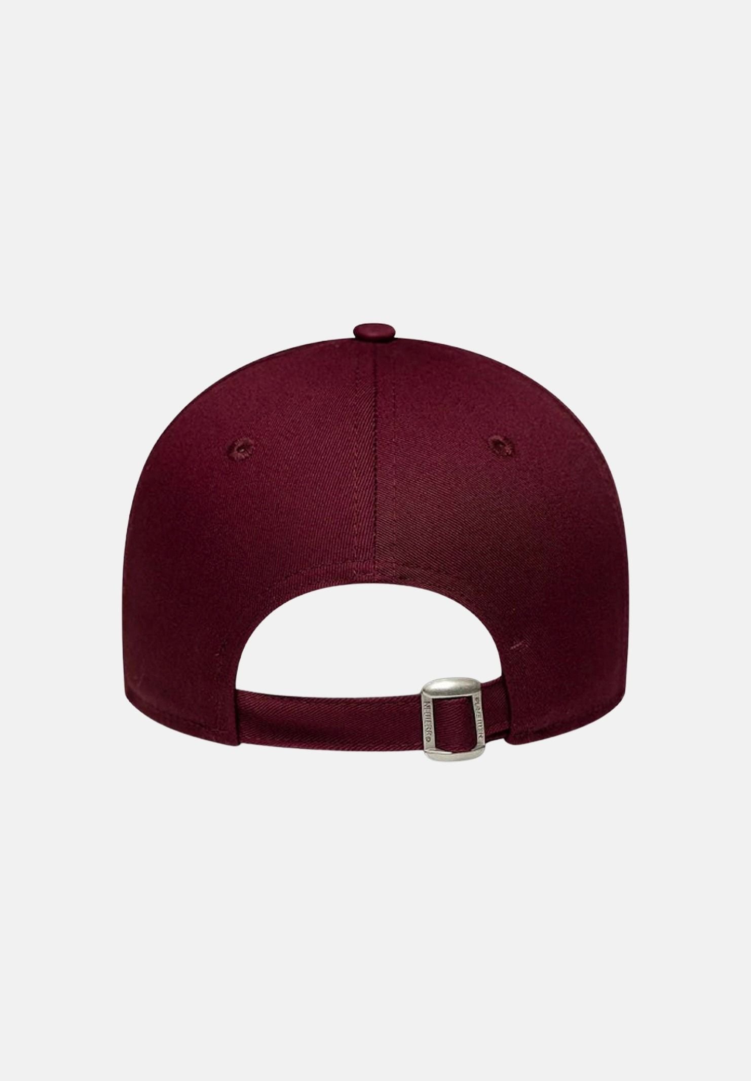 NEW ERA Cappello con visiera  9FORTY NEW YORK YANKEES MLB METALLIC bordeaux per uomo e donna 60915782 . NEW ERA 