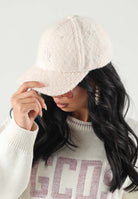 NEW ERA Cappello con visiera 9FORTY M-CROWN WINTER BORG LA DODGERS Light Beige panna chiaro da donna, 60915791 . NEW ERA 