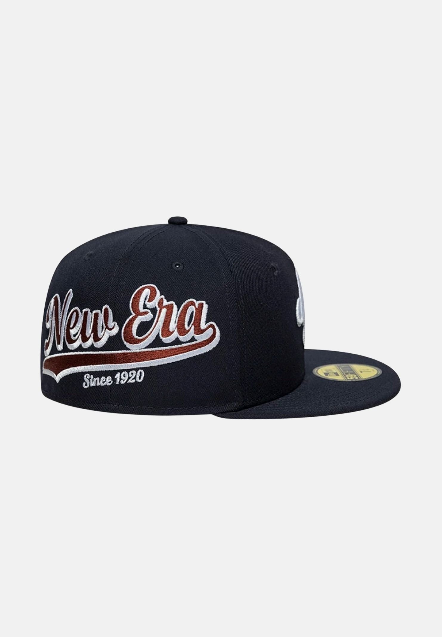 NEW ERA Cappello con visiera dritta 59FIFTY NEW YORK METS blu-navy per uomo e donna 60915974 . NEW ERA 